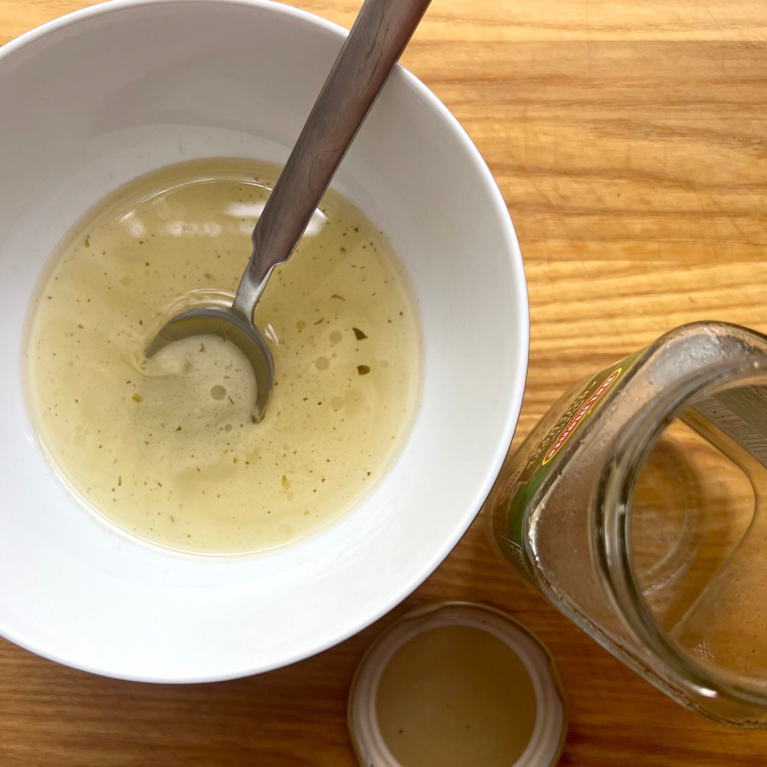 You're tossing a yummy part of those artichokes