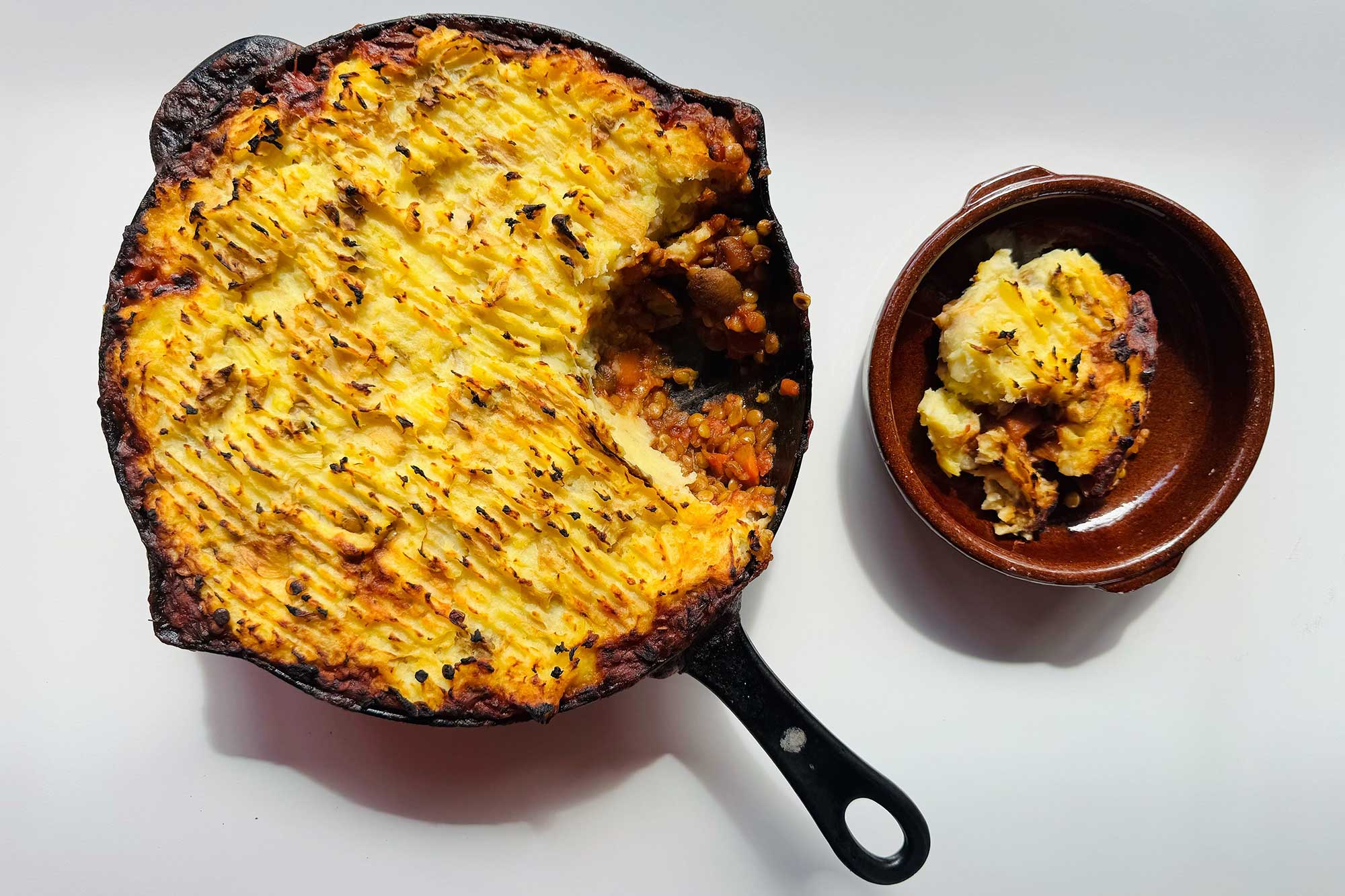 lentil shepherd's pie