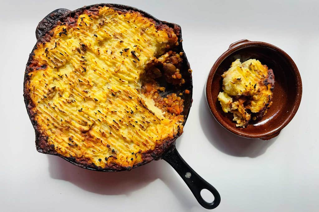 Gardener’s Pie (lentil shepherd’s pie)