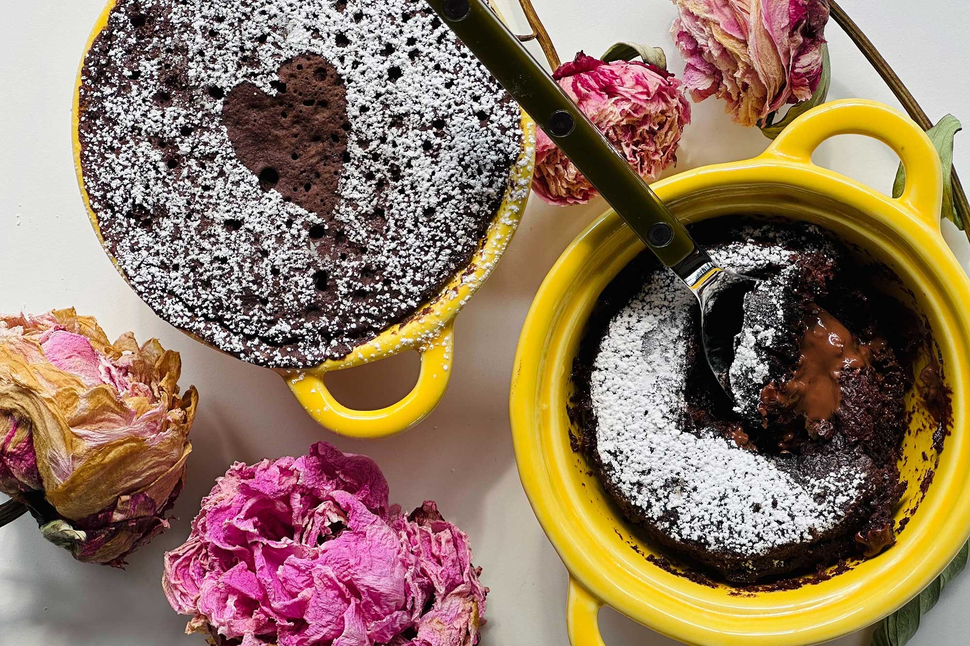 Lava cake for two
