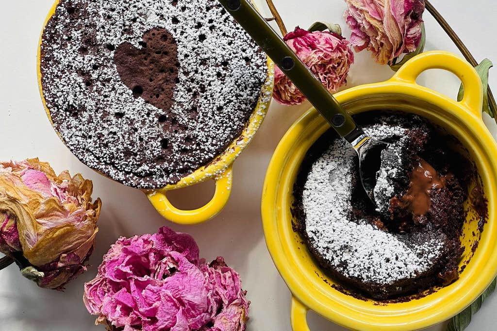 Lava cake for two