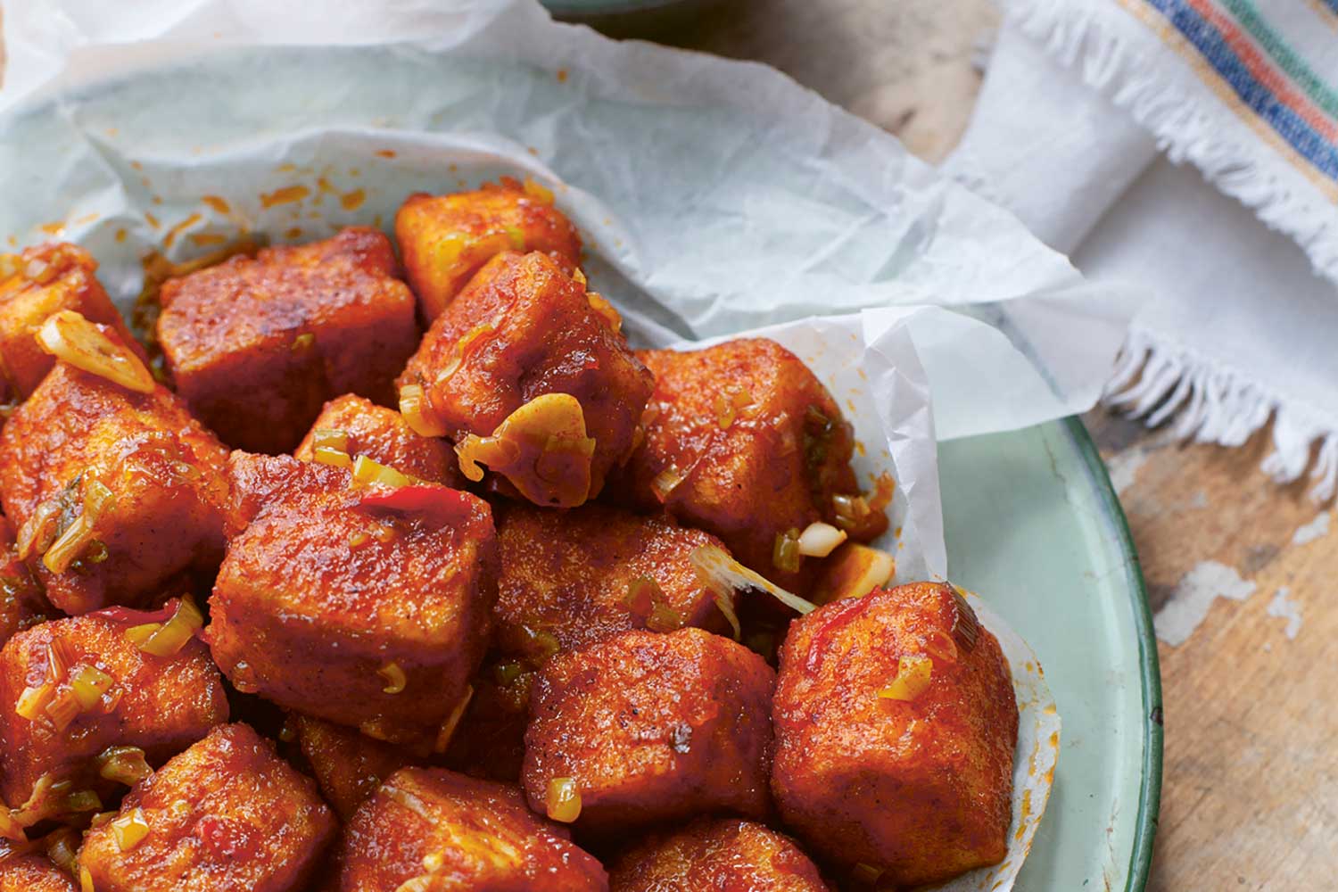 peppered tofu