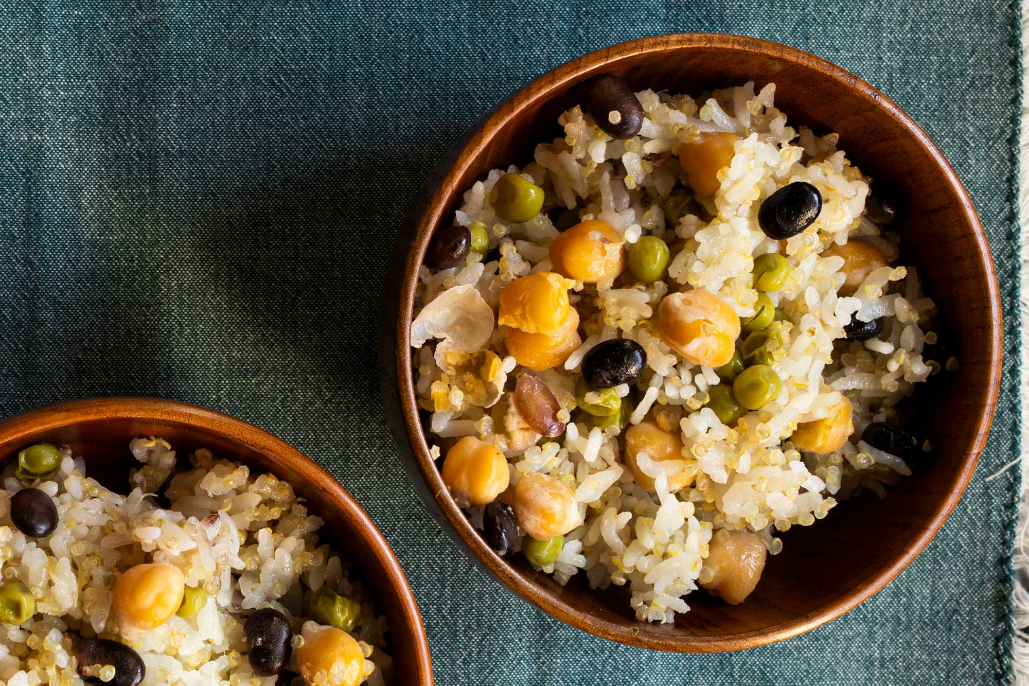 Rice and beans, the Korean way