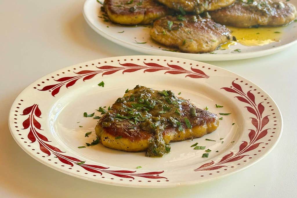 Seitan piccata
