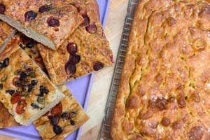 Focaccia, 3 ways