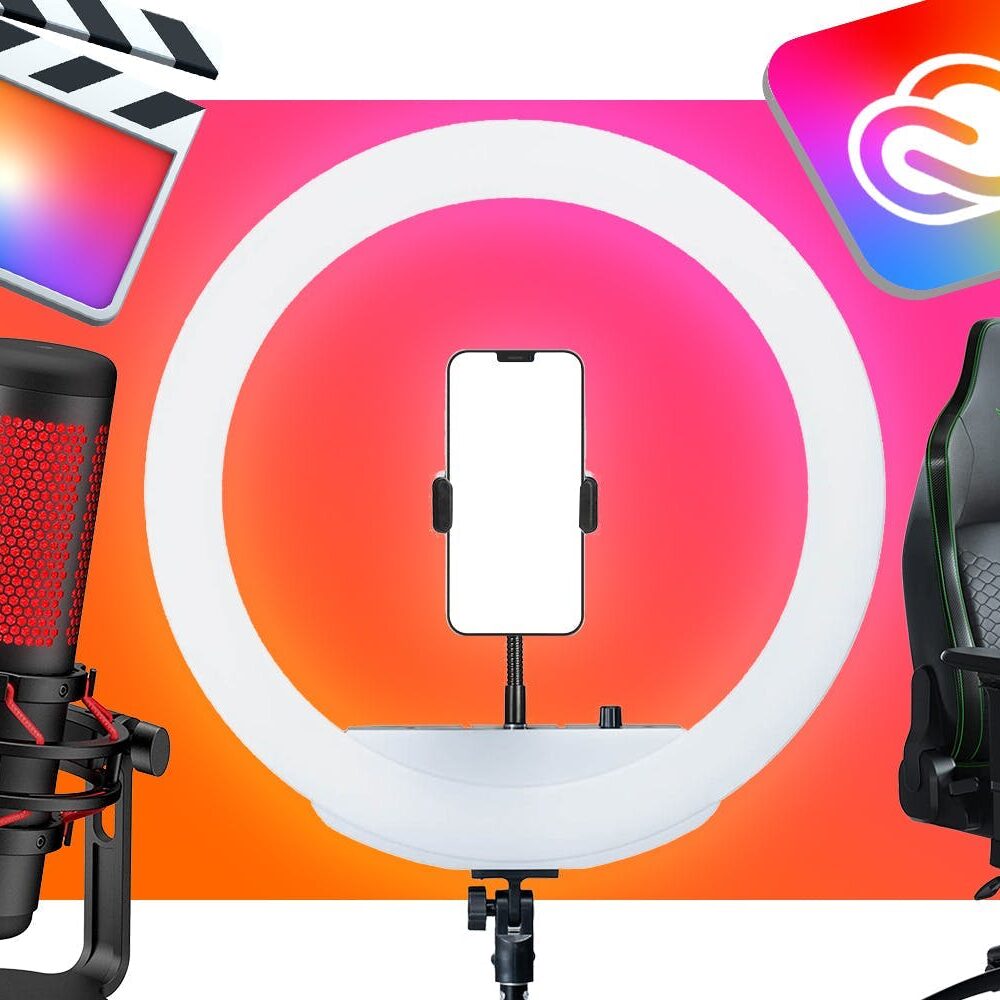 Creator Economy Gift Guide featured products.