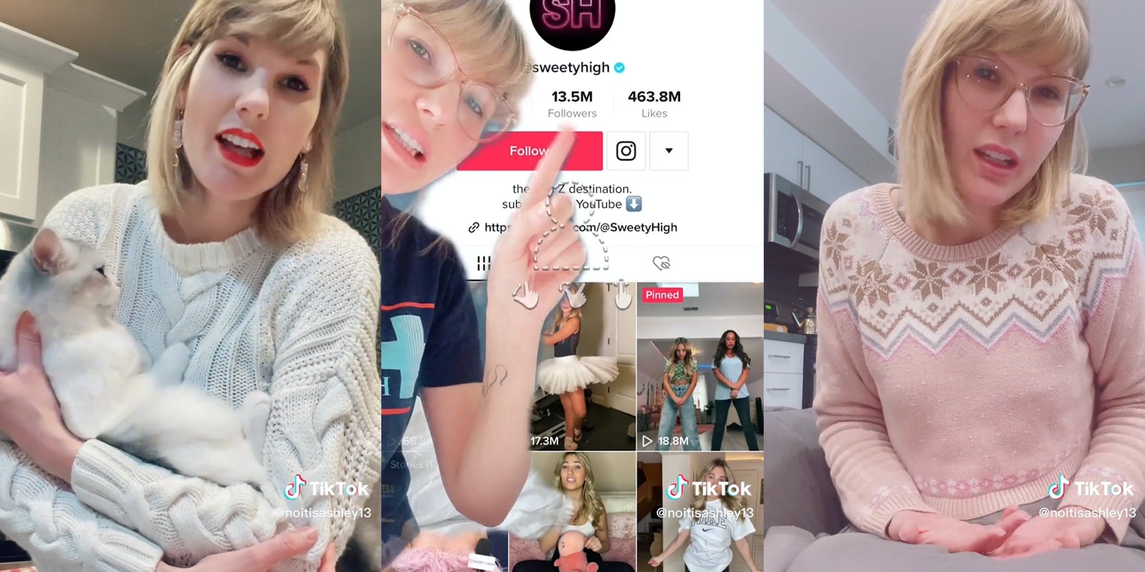 Taylor Swift Lookalike TikToker Claims She Was Uninvited From Grammys, Sparking Speculation and Criticism