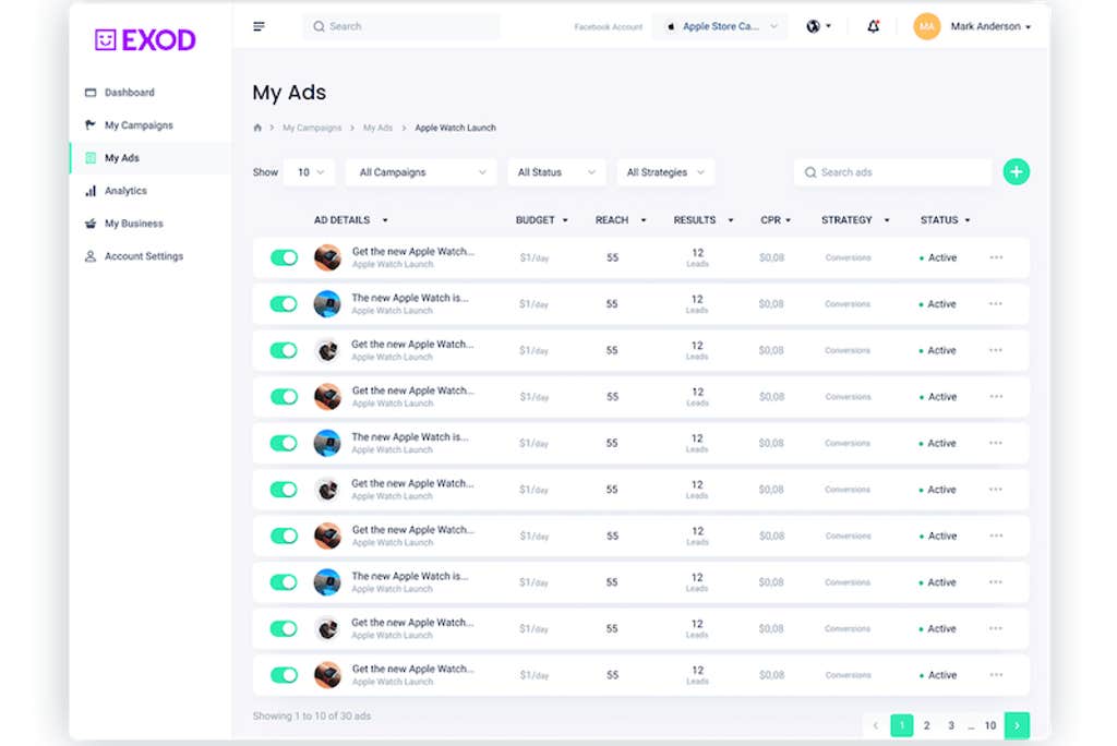 best ai social media tools - exod