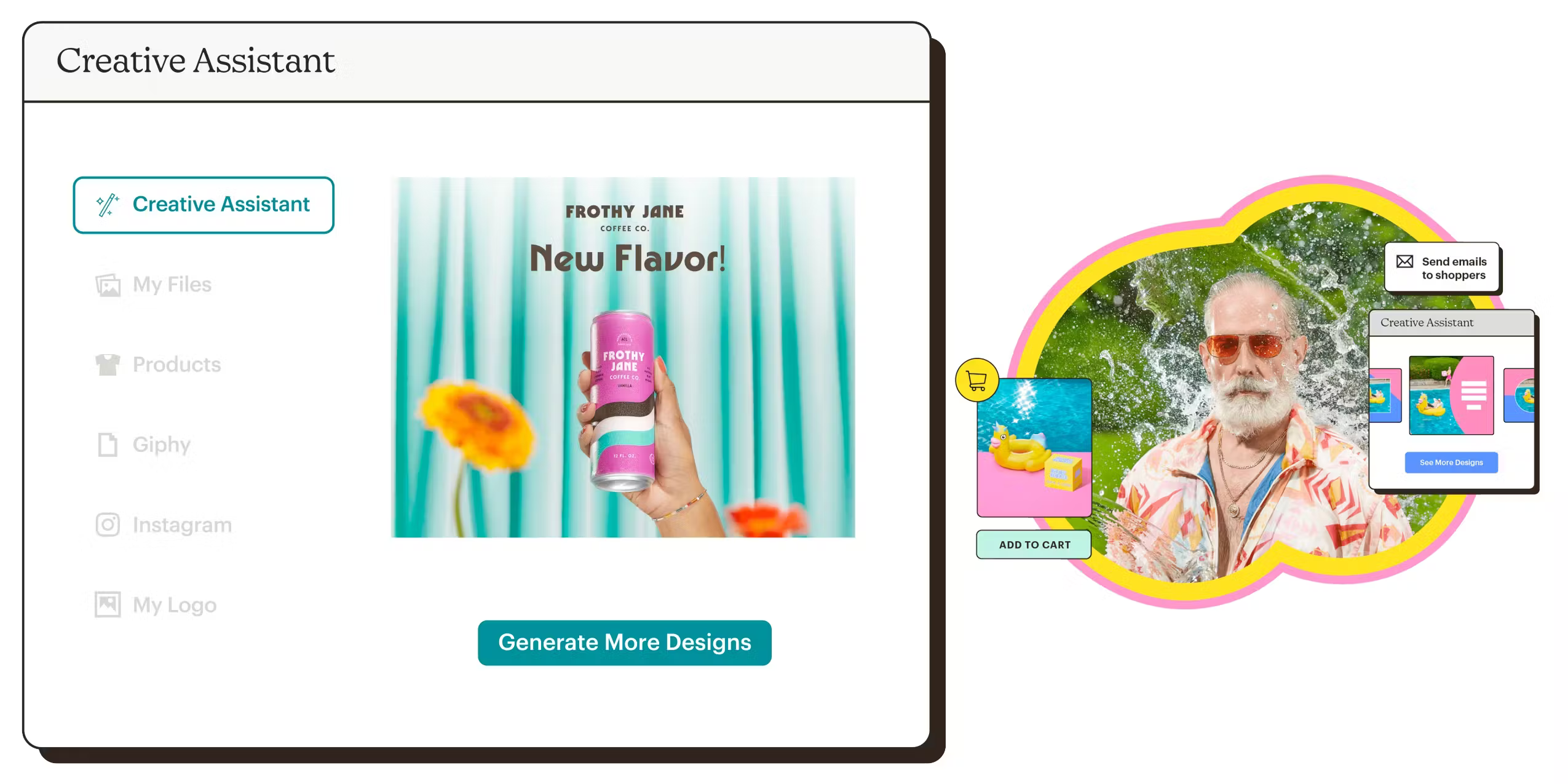 Mailchimp email service examples featuring how to customize emails.