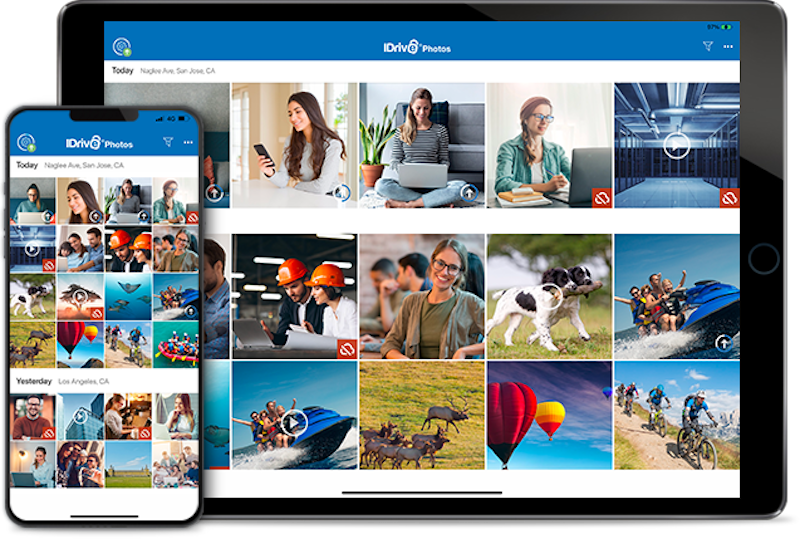 cloud storage options - idrive photos