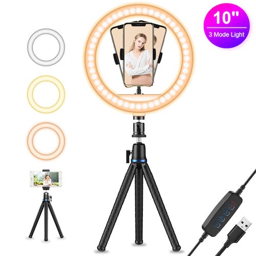 Apexel 10" ring light