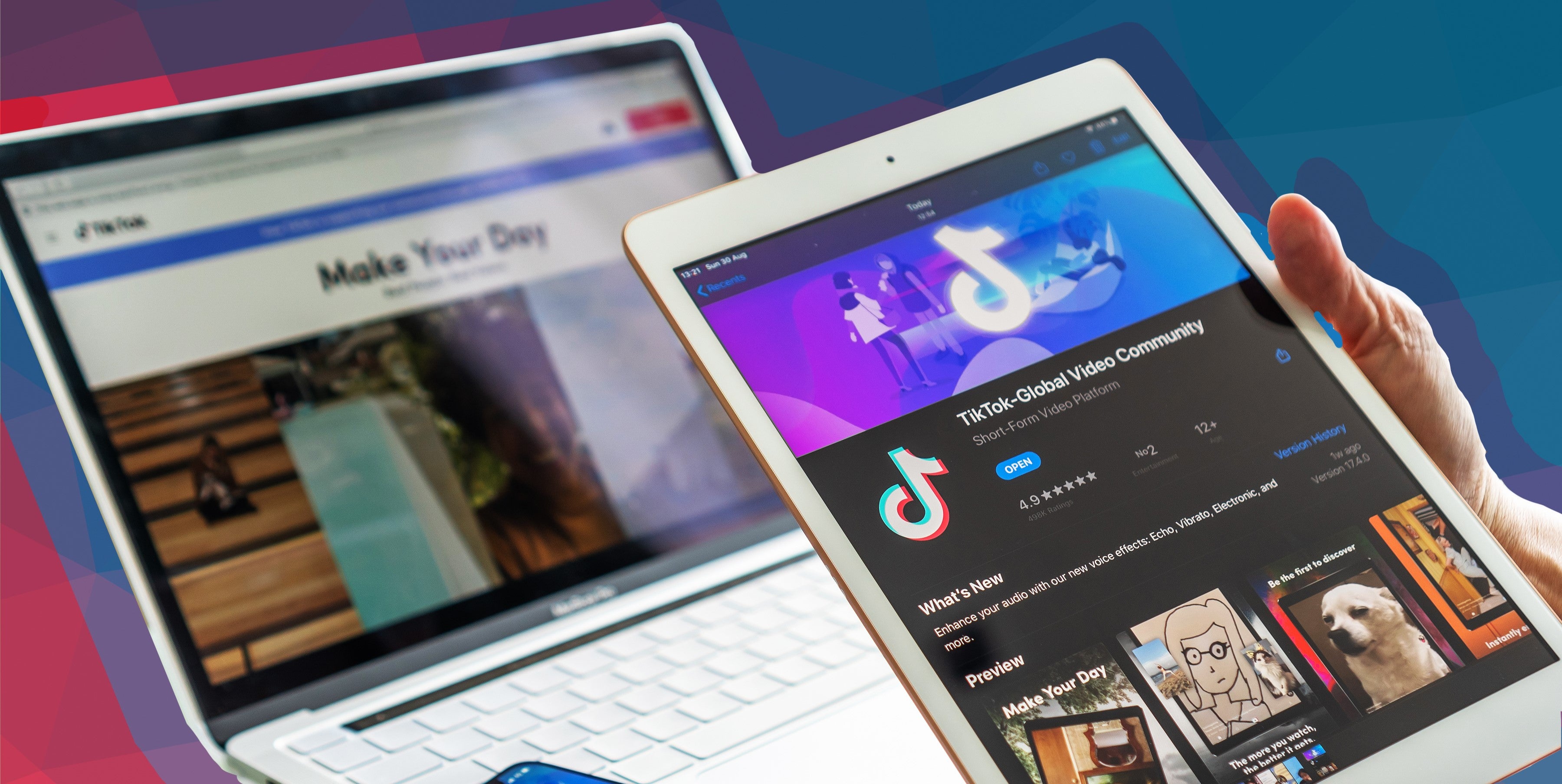 TikTok Is Optimizing Its App for iPads and Laptops