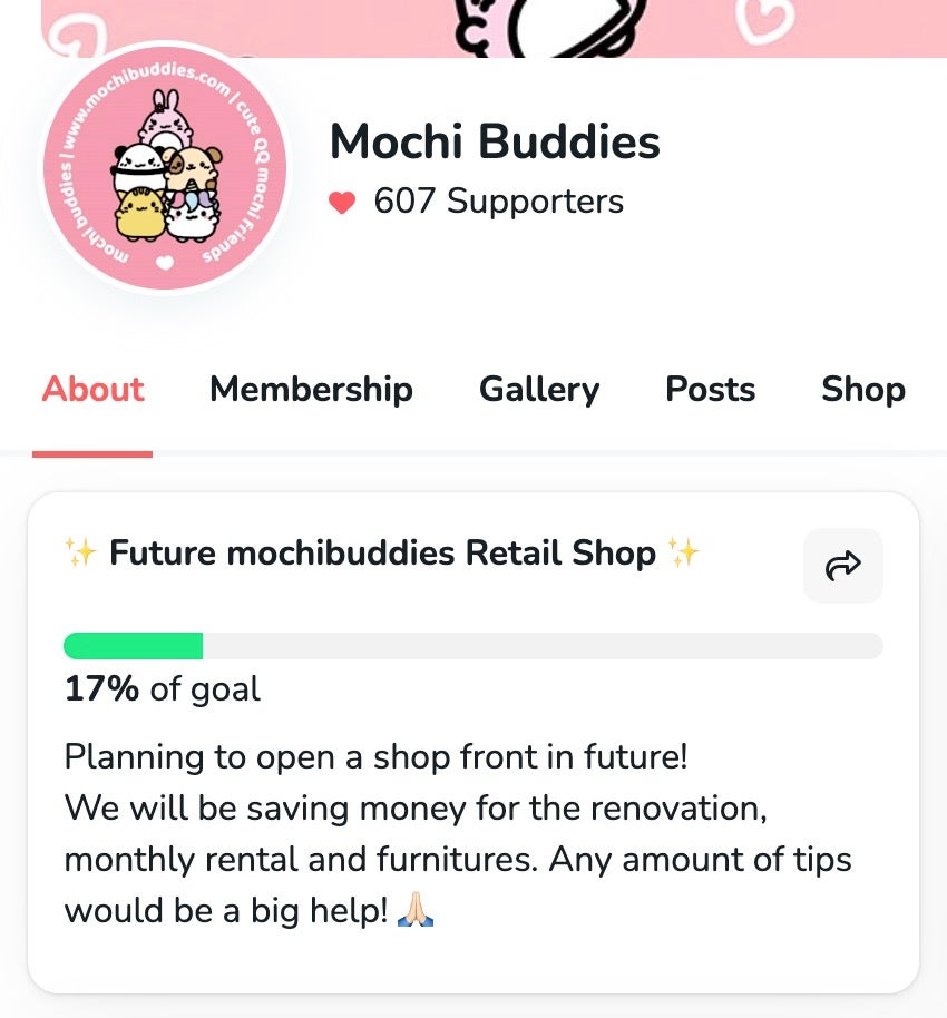mochibuddies' Ko-fi page