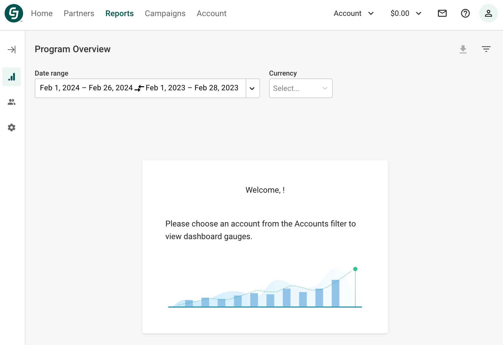 CJ affiliate reports for how your campagins are going