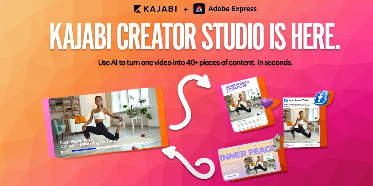 Kajabi Launches ‘Creator Studio’ AI Tool in Partnership With Adobe