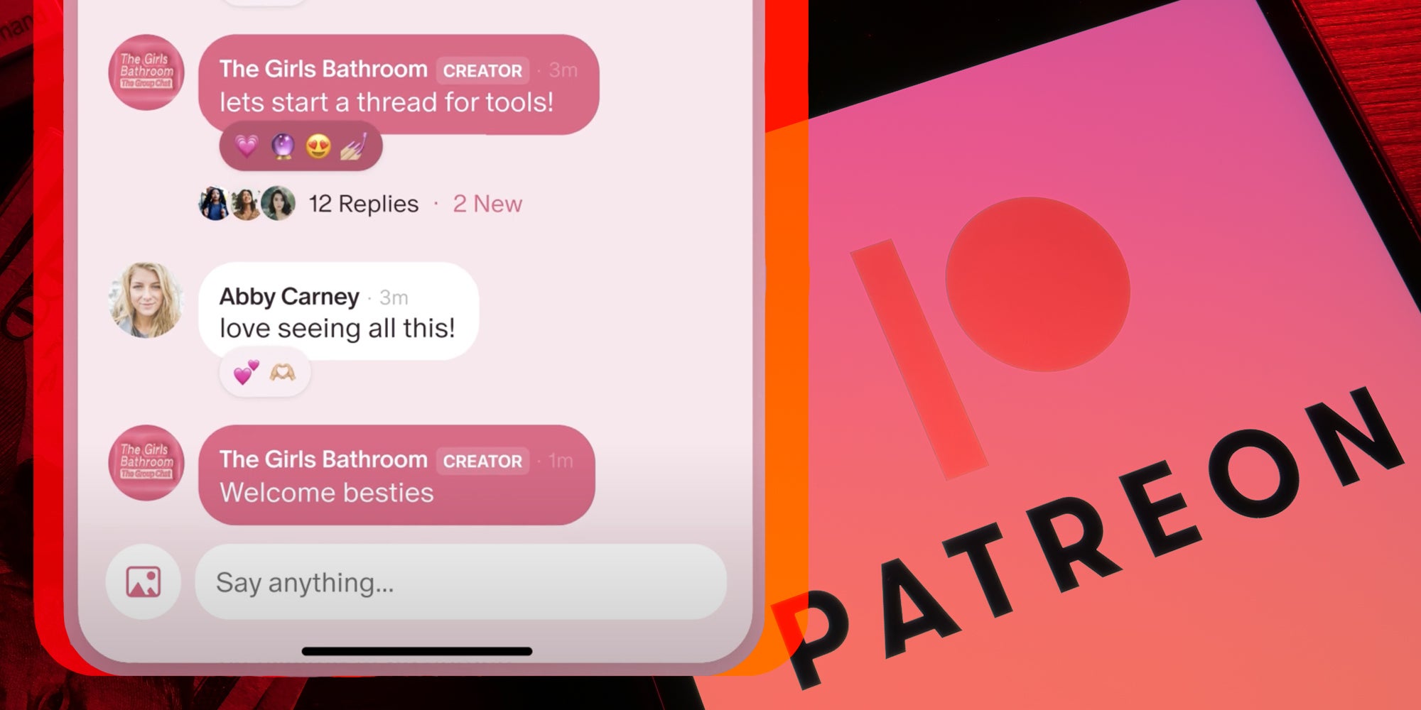 Patreon Expands Community Chats