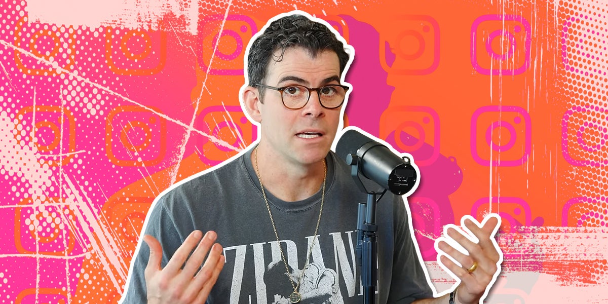 Adam Mosseri speaking into a microphone