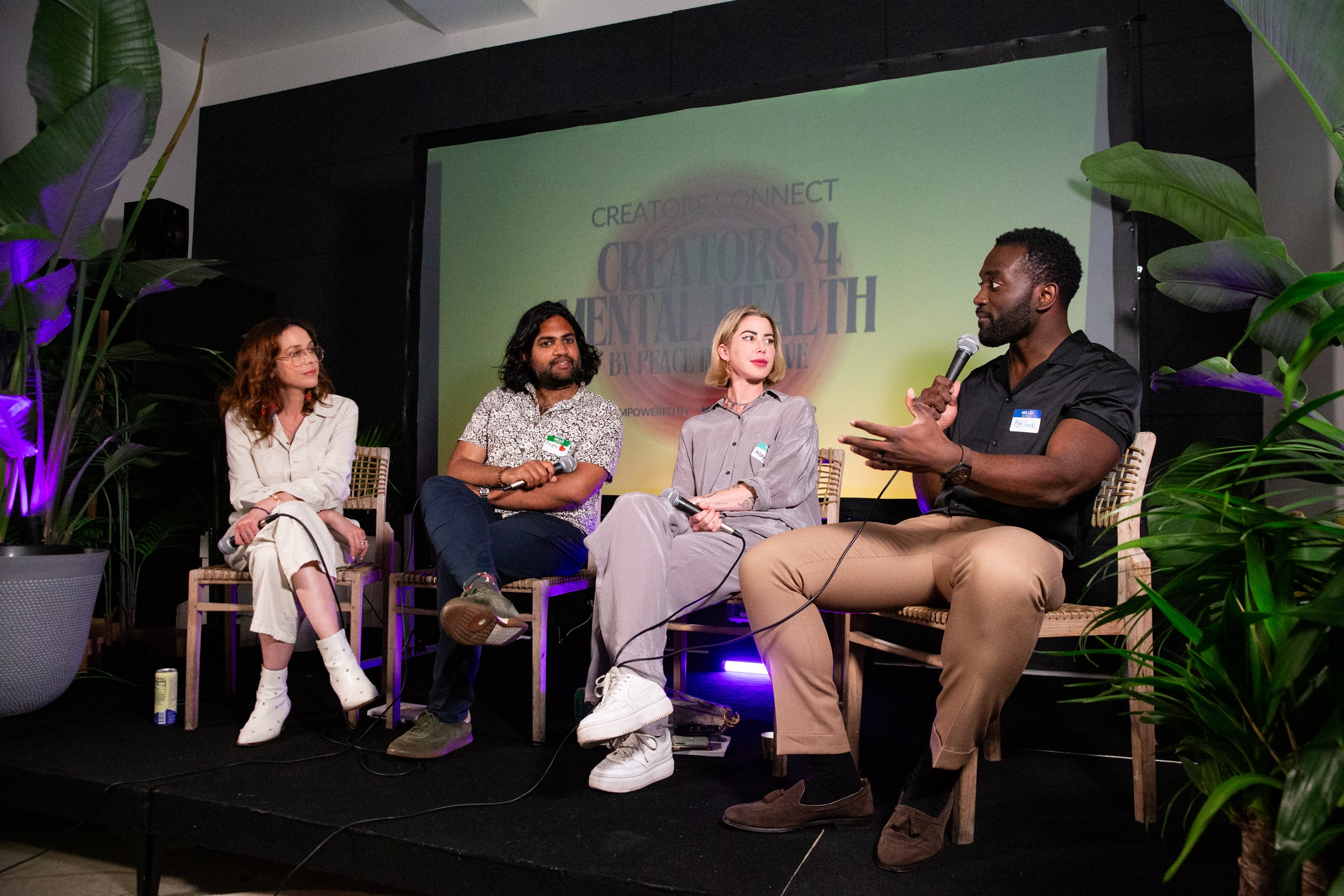 creators 4 mental health event panel