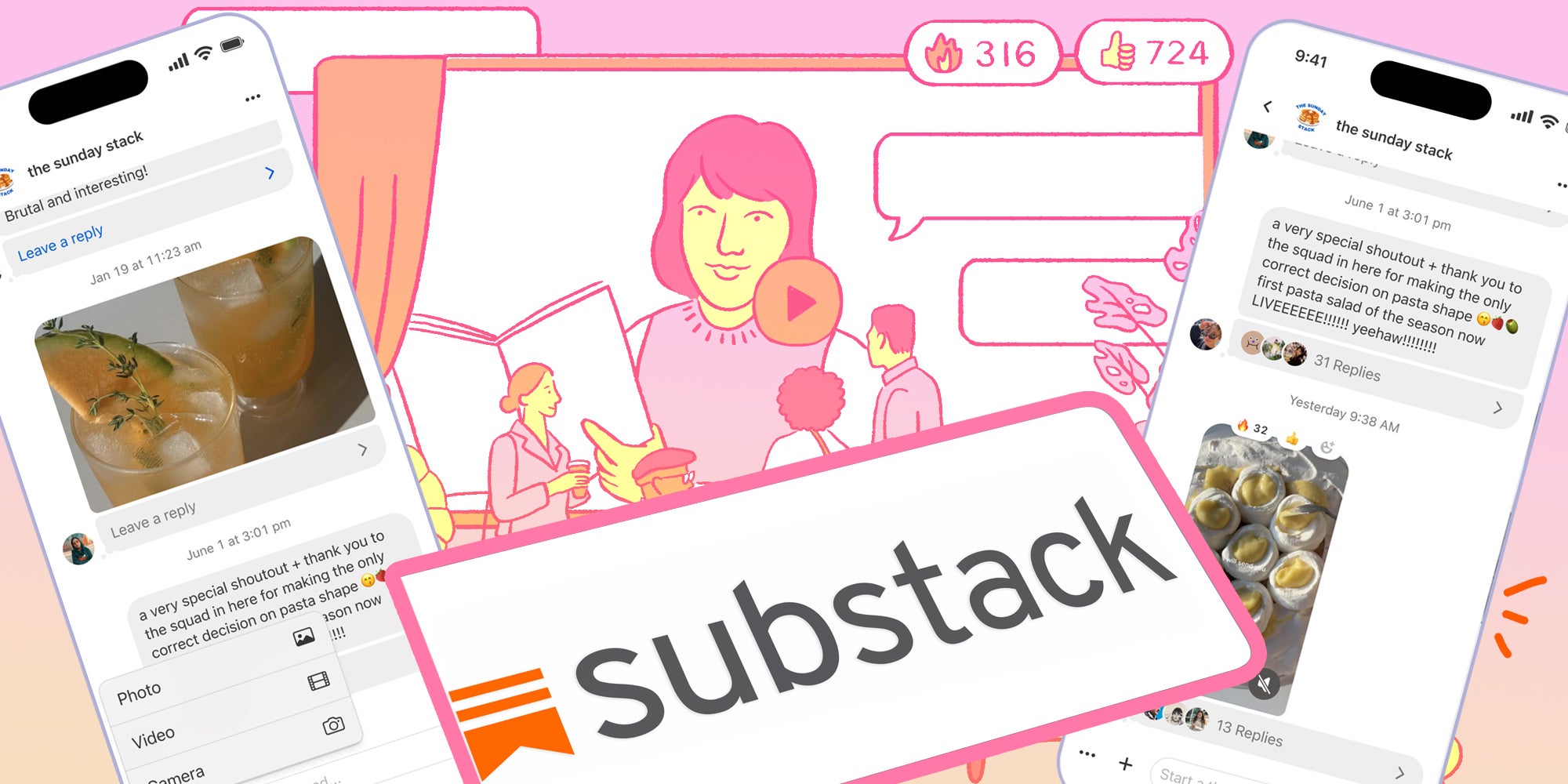 You Can Now Send Subscribers Videos on Substack Chat