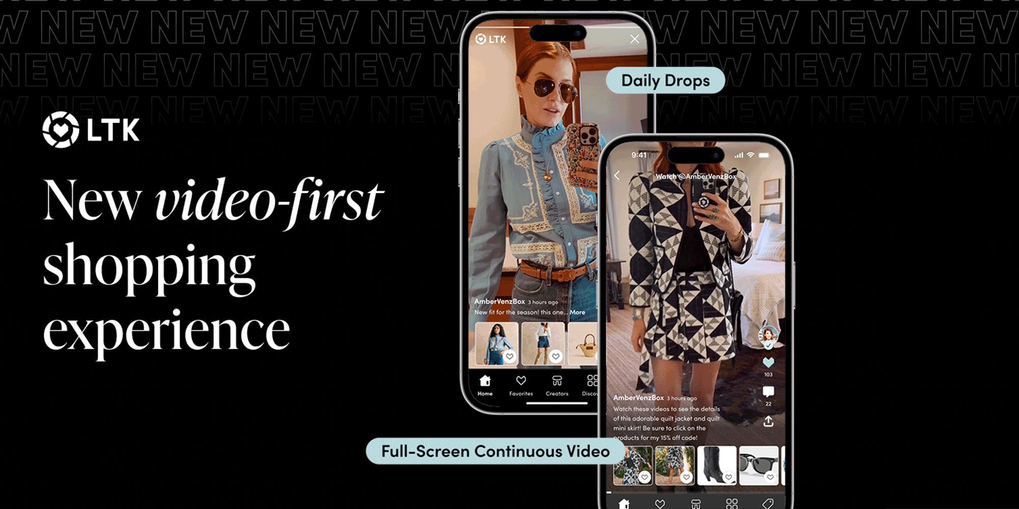 Creator Commerce App LTK Launches Short-Form Video Feed