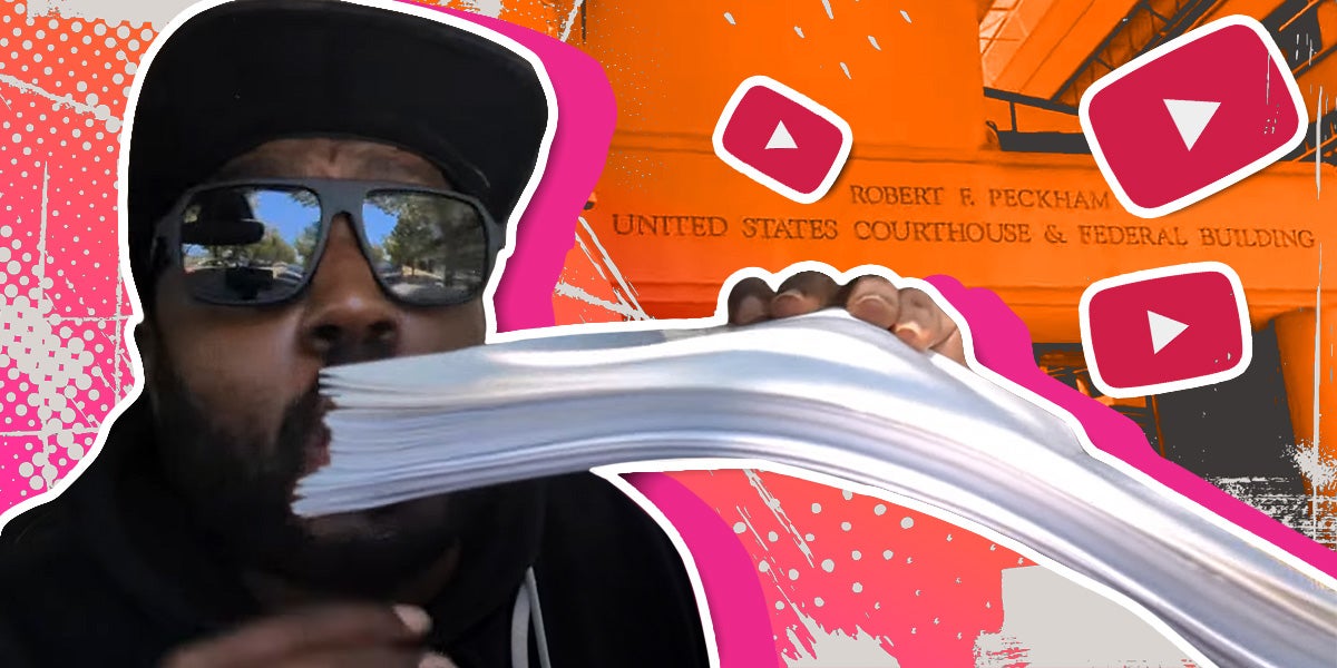 Creator DaShay Hall Live Streams Himself Suing YouTube