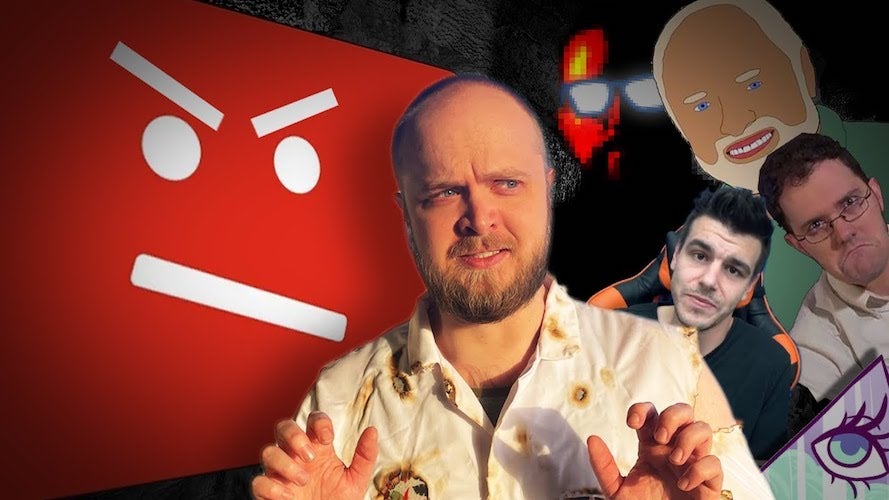 what is a video essay - hbomberguy's featured image for his plagiarism video