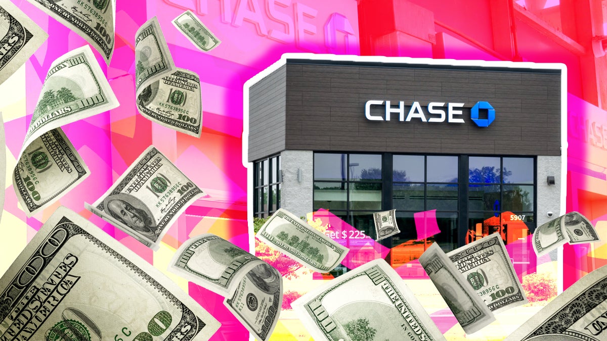 Chase bank and floating money