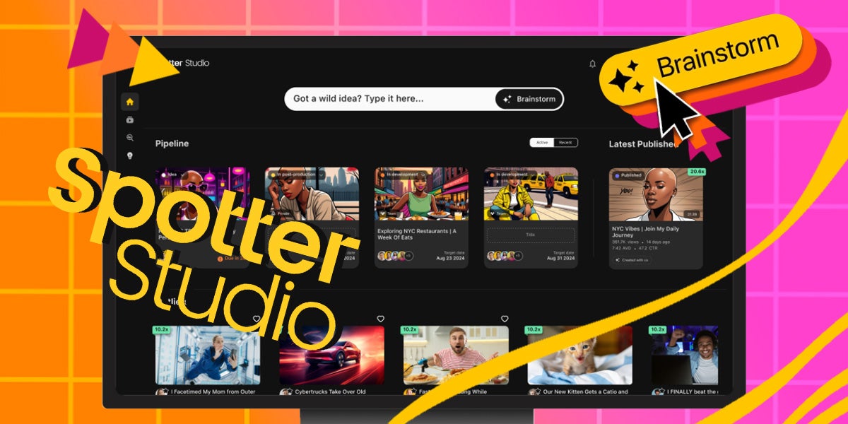 Creator Investment Company Spotter Releases AI Tool to Generate YouTube Video Ideas