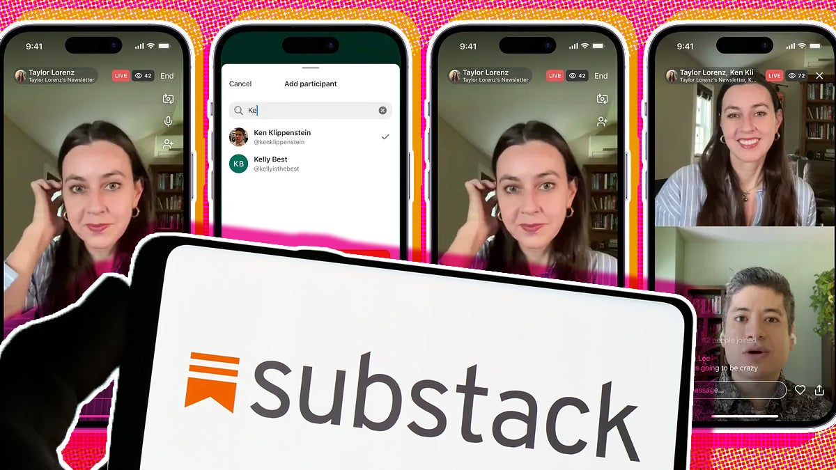 Substack Launches Live Streaming