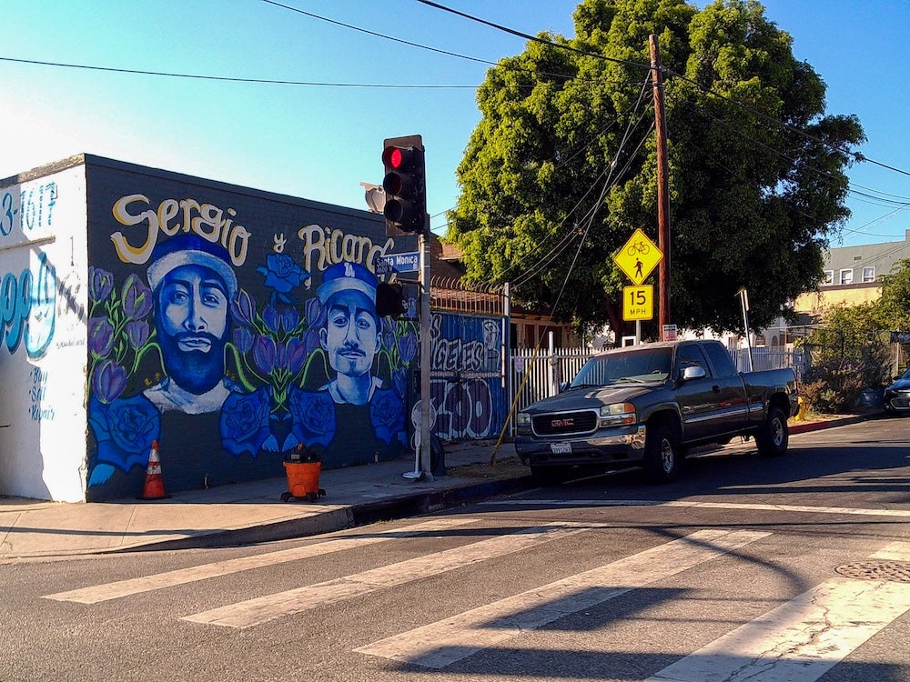 Dodgers Mural Los Angeles 