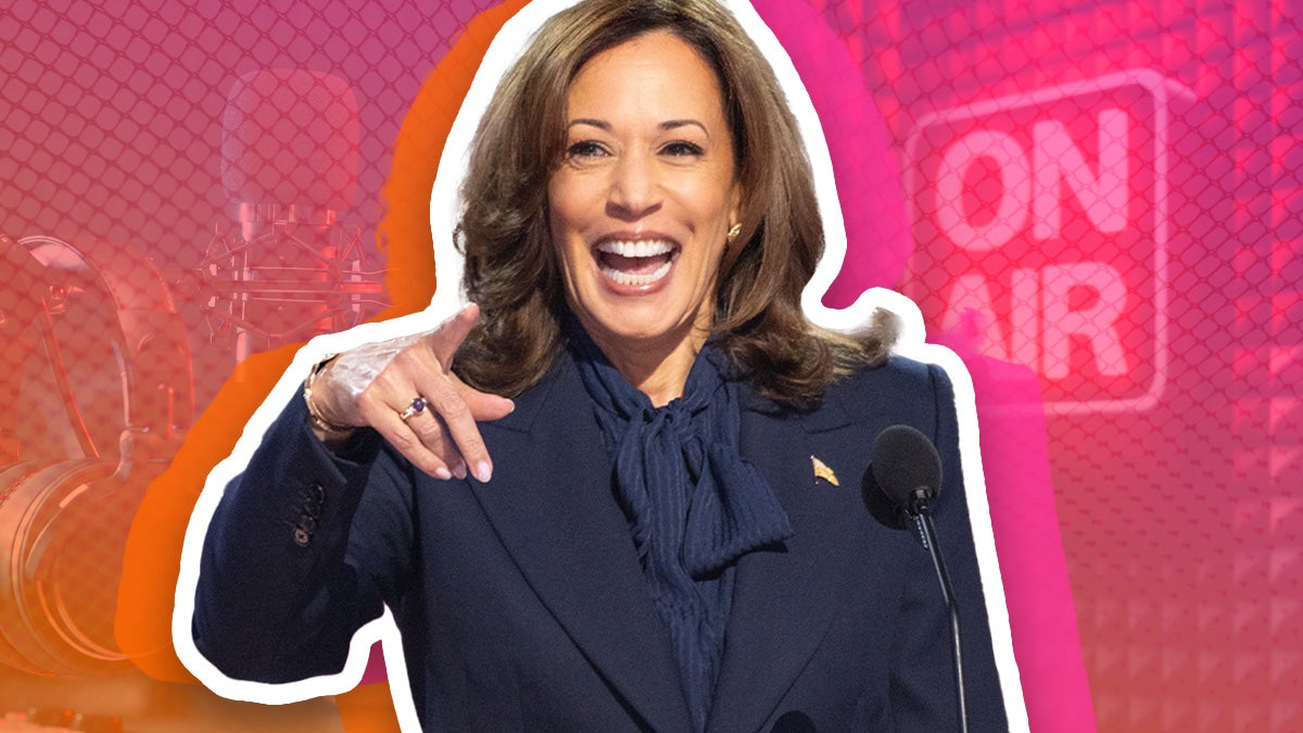 Why Kamala Harris Is Popping Up on All Your Favorite Podcasts