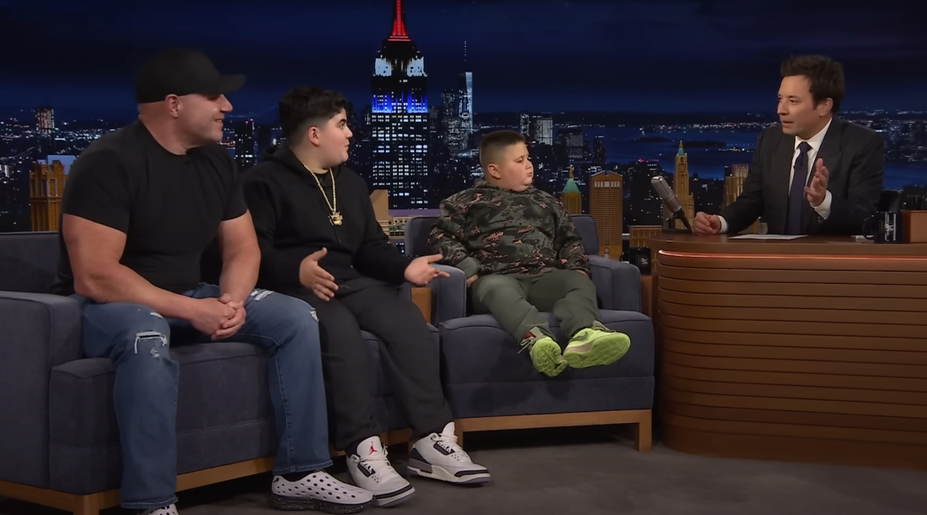 The Rizzler and the Costco Guys on The Tonight Show With Jimmy Fallon