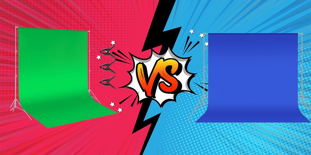 Blue Screen vs Green Screen: What’s The Answer For Your Work?
