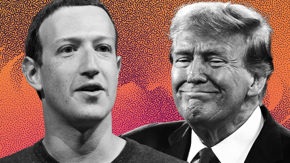 Donald Trump and Mark Zuckerberg Break Bread