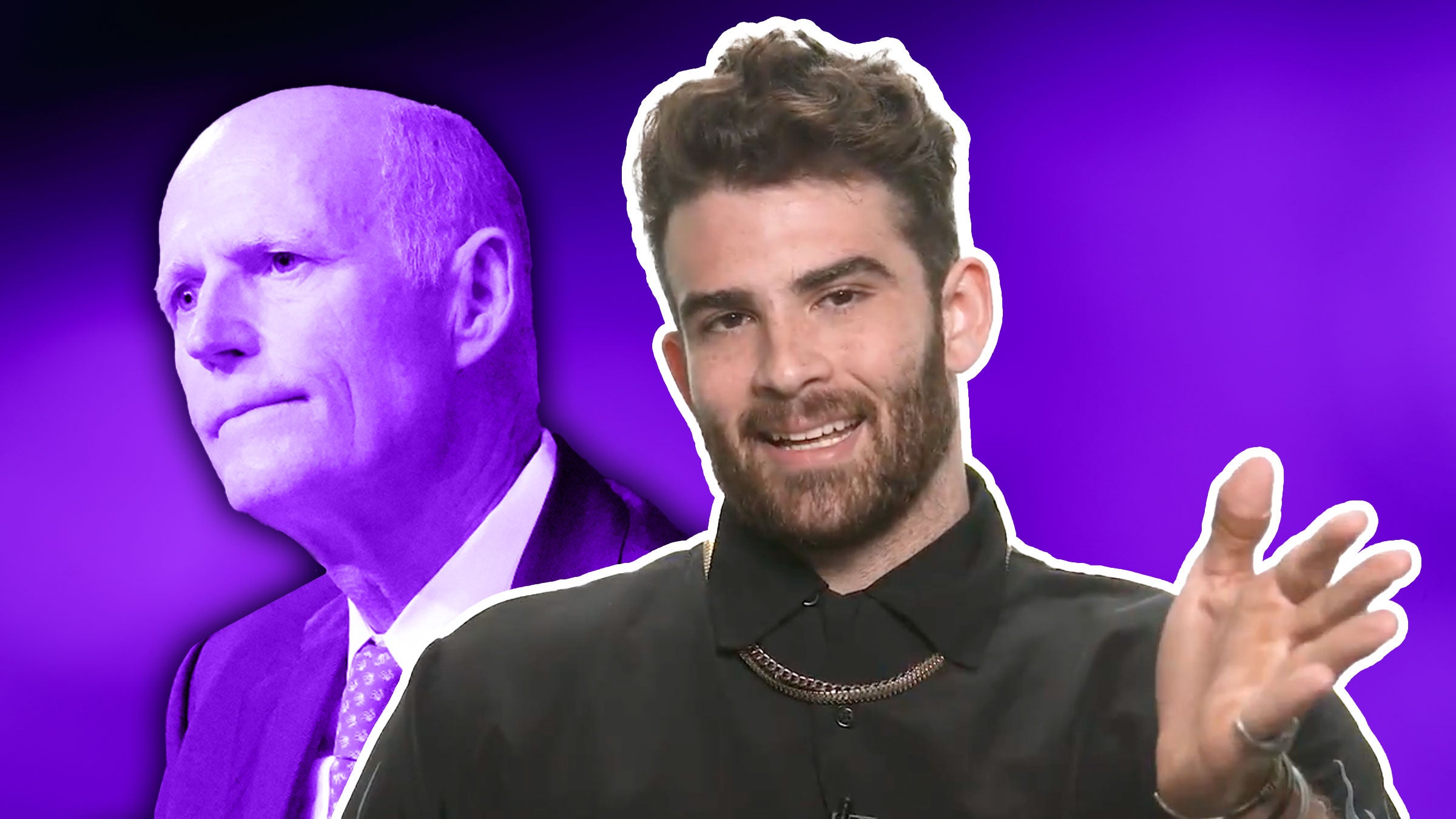 Twitch Bans Hasan Piker For Alleged Threat Against Rick Scott