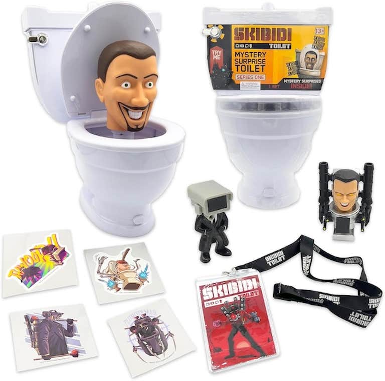 skibidi toilet mystery surprise toilet