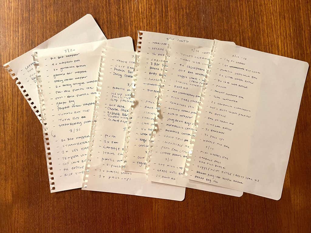The plastic hit list