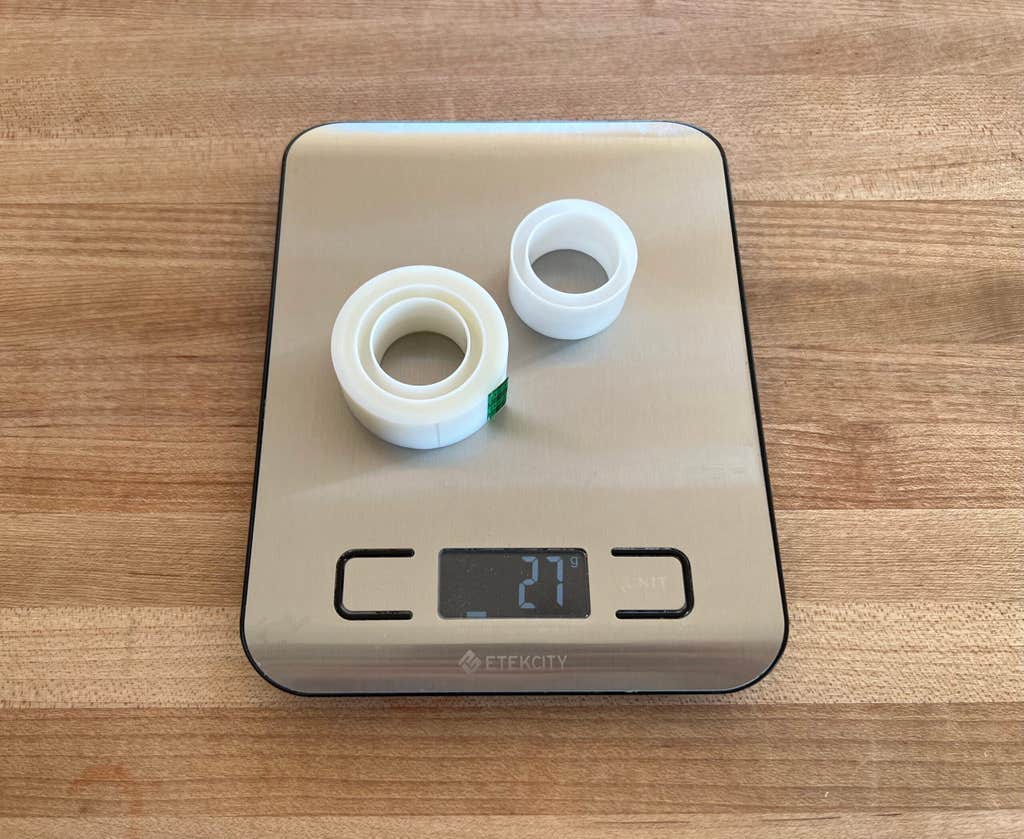You don't need tape