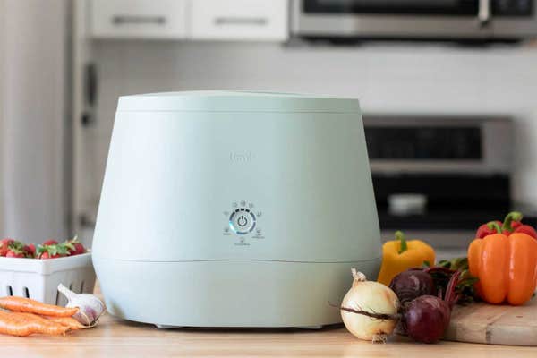 lomi 2 kitchen countertop composter