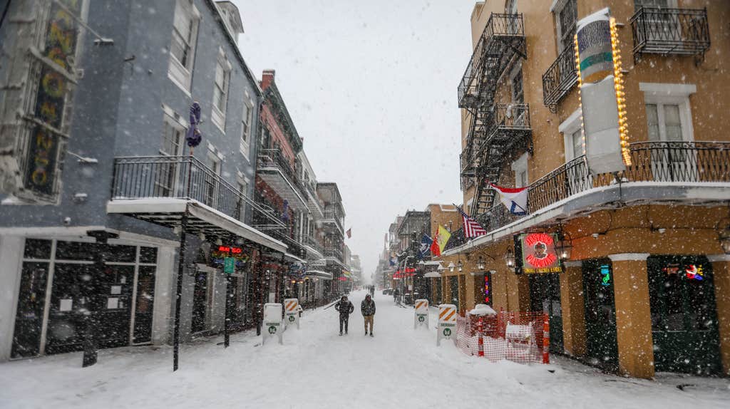 What snow in New Orleans has to do with climate change