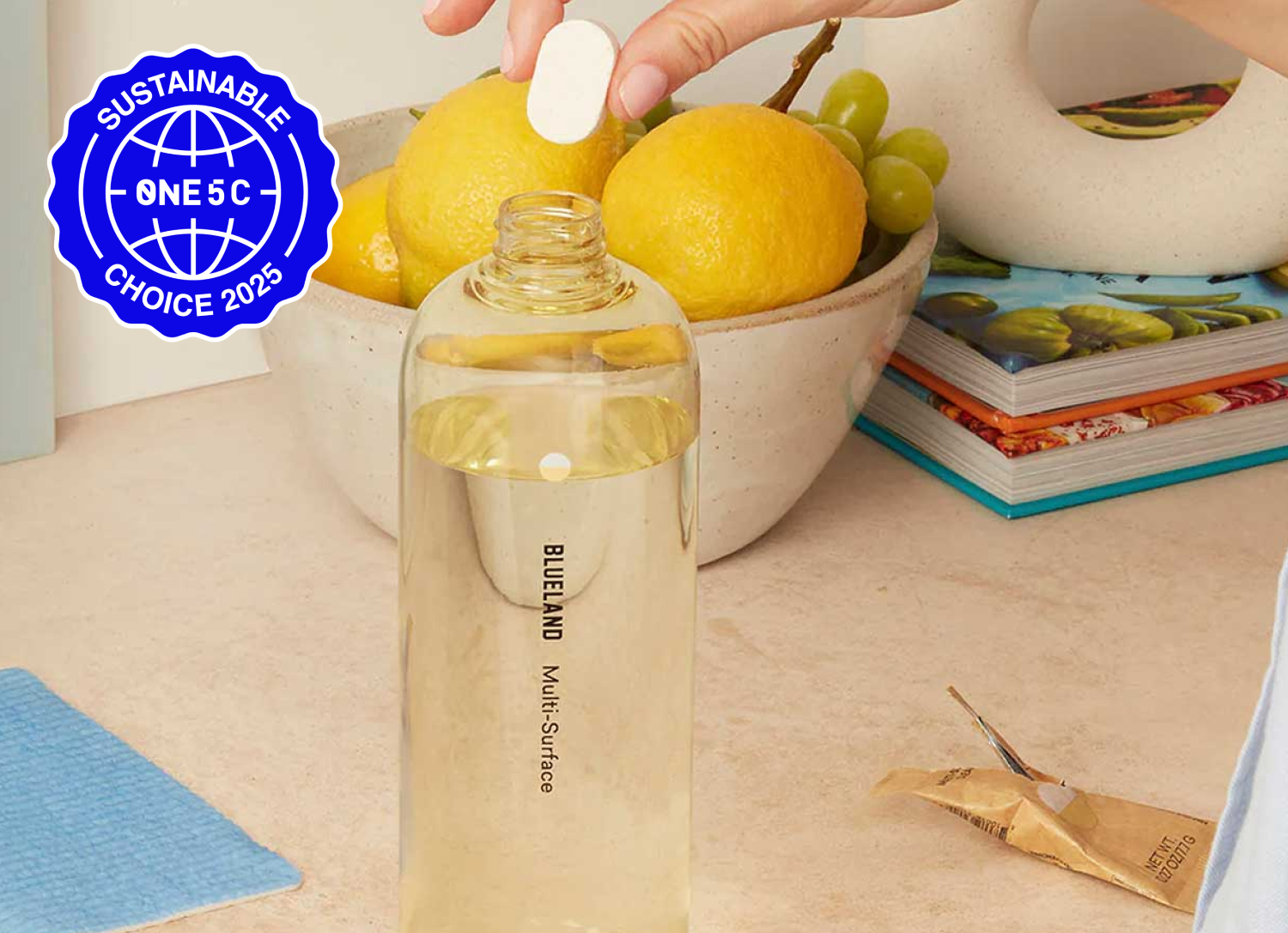 The blueland multi purpose cleaner tablet, our best spray cleaner winner