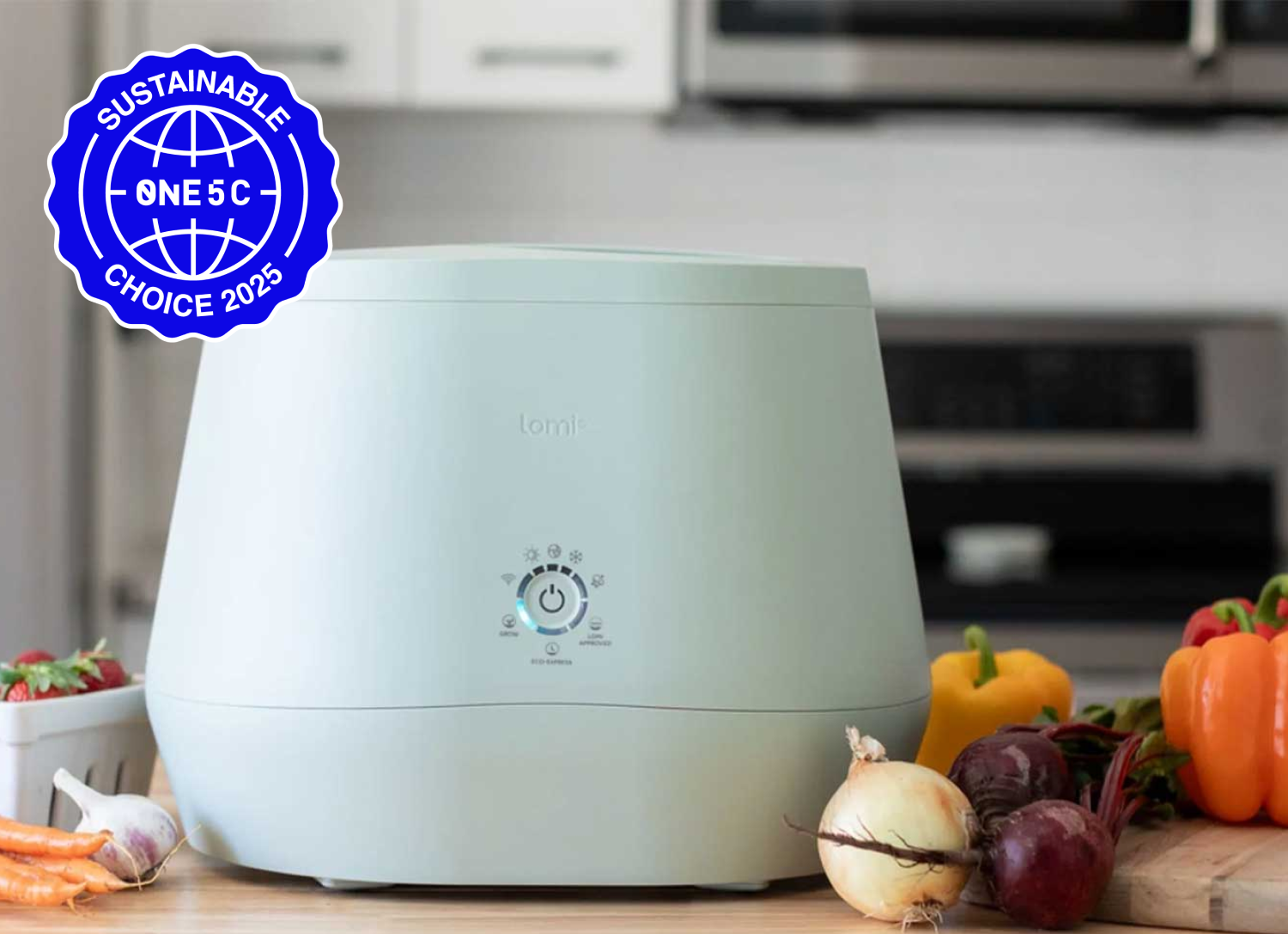 Lomi Food Recycler, our winner for best countertop composter